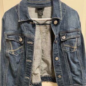 Lane Bryant Dark Blue Denim Jacket